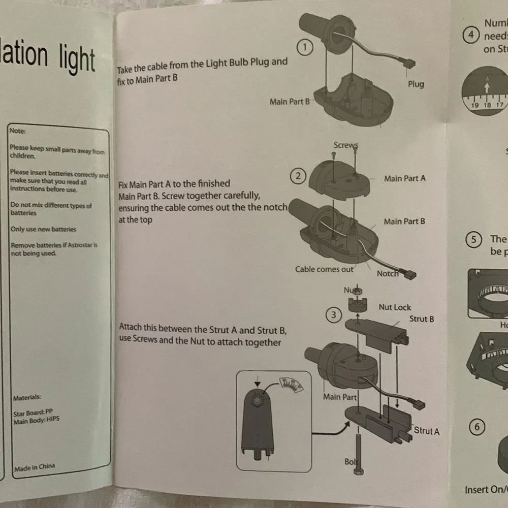 Starfield Simulation Light DIY  - Picture 6 of 9